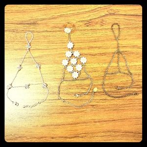 💲 Set of Three Hand Bracelets💲